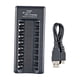 thumbnail image 1 of Accesorio de actualización multifunción con USB de batería AA / AAA inteligente de 8 ranuras y 1,2 V SM SunniMix Adaptador de carga, 1 of 8
