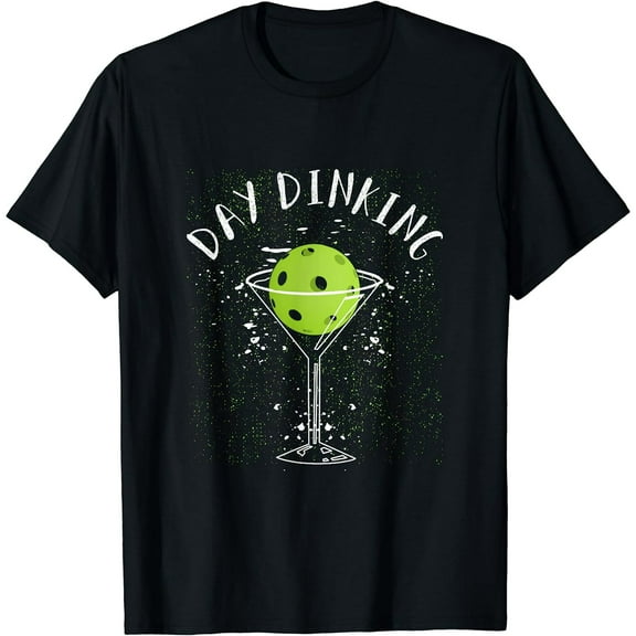 Pickleball Player Paddle Outfit I Pickle Ball Day Dinking T-Shirt