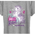 thumbnail image 3 of My Little Pony - Born A Rebel - Women's Short Sleeve Graphic T-Shirt, 3 of 5