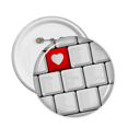 thumbnail image 1 of Love Keyboard Inserted Separately Pins Badge Button Emblem Accessory Decoration 5pcs, 1 of 2