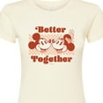 thumbnail image 3 of Disney - Mickey Minnie Better Together - Juniors Fitted Graphic T-Shirt, 3 of 5