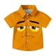 thumbnail image 3 of Las Niñas Serán Niñas Bruja Camisa Linda Impresión con Bolsillo Camisa de Manga Corta Casual para los Niños Camisa de Vestido de Manga Corta, 3 of 8