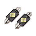 thumbnail image 1 of 6411 6413 2016 Chipset 12-SMD 6000K 36 mm Canbus Error Free Car Bombilla LED Interior Festoon Puerta Domo Mapa Maletero Bombillas de luz de cortesía Plástico Aluminio Luz blanca (juego de 2), 1 of 1
