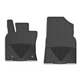 thumbnail image 2 of Weathertech Floor Mat W463 All-Weather; Direct-Fit; Deeply Sculpted Channels; Black; Thermoplastic Elastomer TPE; 2 Piece, 2 of 2