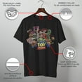 thumbnail image 3 of Men's Toy Story Character Logo Scene Graphic T-Shirt - Classic Fit, Comfortable Cotton,, 3 of 10