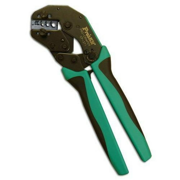 Eclipse Crimpro Series Crimper for HDTV, SMA, True 75-ohm BNC/TNC & mini-UHF, RG-174, RG59/62, mini-coaxial and Belden 1855A, .042, .068, .178, .197, .255 Hex Sizes (300-189)