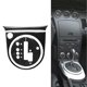 thumbnail image 5 of 3pcs Gear Shift Frame Trim Self-adhesive Waterproof Carbon Fiber Gear Shift Panel Decorative Sticker For Nissan 350z 2006-2009 Left Drive, 5 of 5
