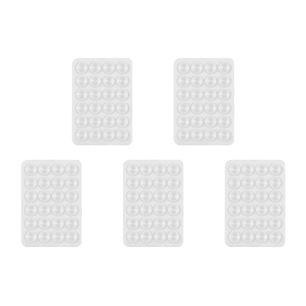 Funda Silicona Con Ventosa para Soporte Adhesivo Antideslizante () Blanco