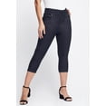 thumbnail image 5 of Jessica London Women's Plus Size Comfort Waist Stretch Denim Capris, 5 of 5