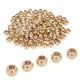 thumbnail image 4 of 200 cuentas de resina de amplia aplicación, superficie brillante, resistentes, duraderas, de colores vibrantes, para joyería, bolsa de ropa, 12 mm, color dorado, 4 of 12
