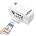 thumbnail image 1 of JADENS Imprimante d'Étiquettes Thermique Bluetooth, Imprimante d'Étiquettes Sans Fil 4x6 pour l'Expédition de Colis, Prend en Charge Android, iOS, Mac OS et Windows, Largement Utilisée pour Amazon, Ebay, Shopify, Etsy, USPS, 1 of 6