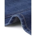 thumbnail image 6 of DARING DIVA Women's Denim Vest Sleeveless Button Down Cropped Waistcoat XS Vintage Blue, 6 of 6