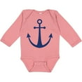 thumbnail image 3 of Inktastic Anchor Nautical Boys or Girls Long Sleeve Baby Bodysuit, 3 of 5