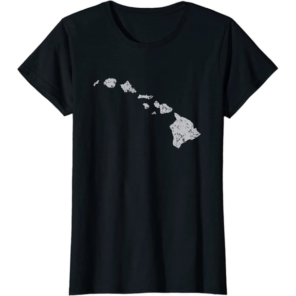 Women Hawaiian Island Chain Retro T-Shirt
