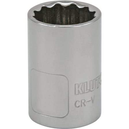 Klutch Socket, SAE, 3/4in., 1/2in.-Drive, 12-Pt.