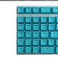 thumbnail image 4 of xinxixnxx PBT Keycaps Anti-Grease Mini for 61 64 68 71 82 84 Layout Keyboard Blue, 4 of 4
