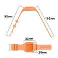 thumbnail image 2 of Correa De Reloj Compatible Con Garmin Fit Jr3, Correa Deportiva De Silicona Suave, Pulsera De Repuesto Inevent EL017229-03, 2 of 5