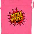thumbnail image 4 of Inktastic Little Sister Super Hero Girls Baby Bodysuit, 4 of 5