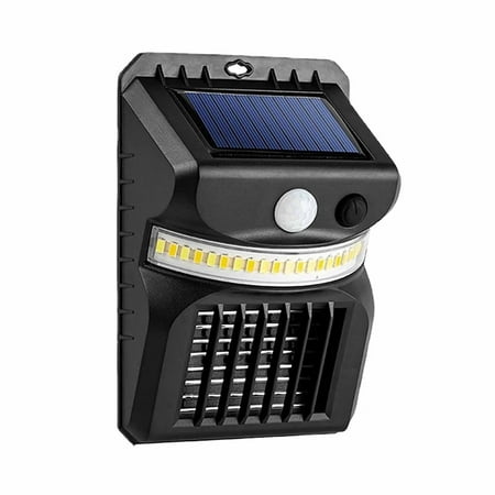 

George 2 In 1 Solar Mosquitoss Lamp Wall Lamp And Motion Sensor Outdoor LED Induction Electric Mosquitoss Lamp For Backyard Patio Camping