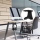 thumbnail image 1 of Milisten Soporte De Pared Negro Para Audífonos Con Simple Que Y, 1 of 8