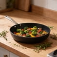 thumbnail image 3 of Alva Maestro Nonstick Ceramic Frying Pan 3-Piece Set - Easy to Clean, Oven Safe and Made without Harmful Chemicals - Induction and All Stovetop Compatible with Even Heat Distribution, 3 of 11