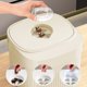 thumbnail image 5 of Fiudx Ofertas y liquidaciones Cubierta hermética del dispensador de arroz Cubo de arroz para cereales Harina de grano Frijoles de arroz Encimera de alimentos para mascotas Contenedor grande de almace, 5 of 7