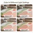 thumbnail image 6 of ODIKA 6'x9' Soft Pastel Tones Abstract Mid-Century Washable Area Rug Elegant Geometric Shapes and Artistic Patterns for Family Room, Living Mater Bedroom, Non-Slip, Easy Care, 6 of 6
