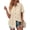 Beige, variant on Womens Button Down Shirts Lapel Short Sleeve Shirt Collared Pocketed Casual Blouses Summer Tops