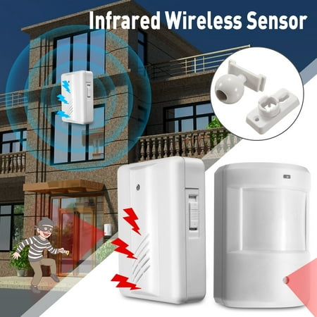Driveway Patrol Garage Motion Sensor Alarm Infrared Wireless Alert Secure