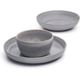 thumbnail image 6 of Huxley 9 Piece Dinnerware Bowl Set, Service for 3, Grey, 6 of 8