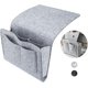thumbnail image 1 of Bolsa de fieltro para colgar en la mesita de noche (gris claro), bolsa de almacenamiento para mesita de noche, bolsa de almacenamiento para mesita de noche, organizador para mesita de noche, 1 of 5