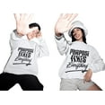 thumbnail image 4 of Purpose Fixes Everything® Youth Crewneck Sweatshirt, XS - XL, Black Letters, 4 of 8