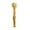 GoldD, variant on Barbecue for Grill Stainless Steel Air Fryer Tongs and Retractable Food for Breaded Meats and Snacks, 9.84×2.09 inch, SilverD