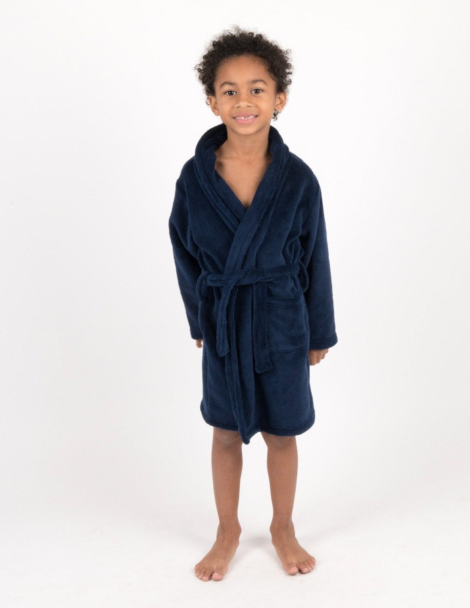 Leveret Kids Shawl Collar Fleece Robe ...