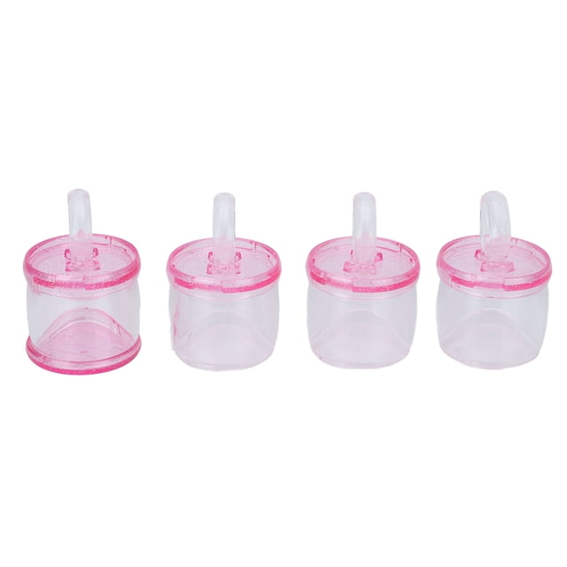 Soporte De Exhibición De Arte De Uñas, Soporte De Uñas De Color Rosa De Ajuste Perfecto Desmontable Para Salón De Belleza Cergrey Nail Tips Practice Holder