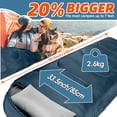 thumbnail image 2 of 0 Degree Winter Sleeping Bag for Adults Kids with Pillow, Cold Weather Sleeping Bag for 4 Season Camping Hiking Backpacking Sleeping Bags for Big and Tall, 2 of 10