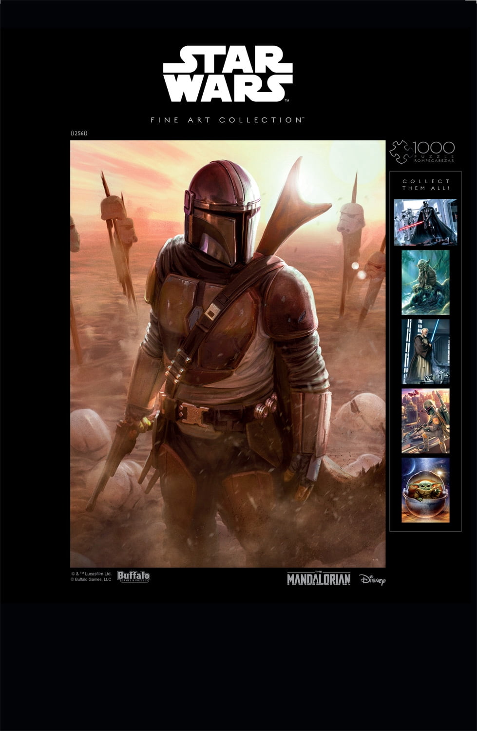 Buffalo Games 1000-Piece Star Wars Fine Art The Calm After Jigsaw Puzzle
