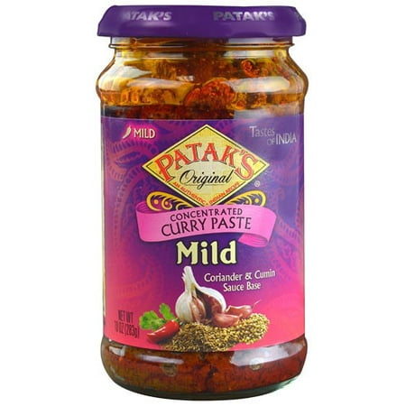 (2 Pack) Patak's Mild Curry Paste, 10 Oz