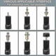 thumbnail image 3 of 1/4' Pressure Washer Conversion Adaptor For Karcher K-series Female To Parkside, 3 of 4