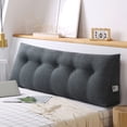 thumbnail image 3 of YEERSWAG Triangular Positioning Support Pillow Reading Backrest Wedge Pillow Headboard for Bedroom Sofa Office,39.3x19.7x8", 3 of 10