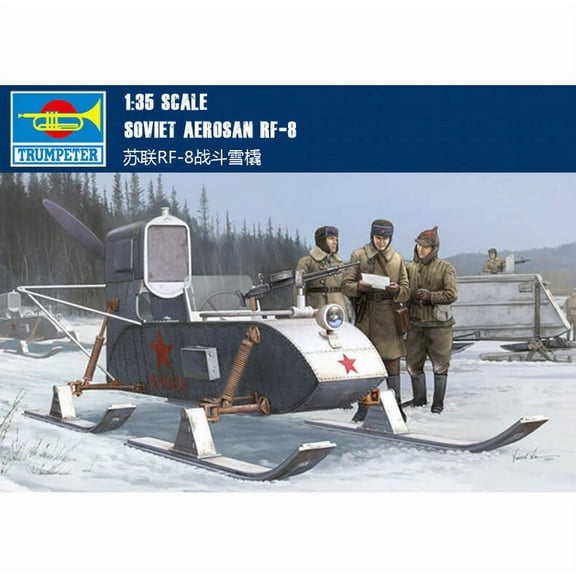 Aerosan Rf-8/GAZ 98 1/35 Scale Plastic Model Kit Trumpeter