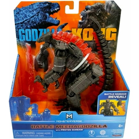 Godzilla vs. Kong MonsterVerse Mechagodzilla Action Figure, Gray, 3-60 Years, 0.7 lb