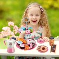 thumbnail image 4 of Set de café Pretend Tea Party GIFTRRTOY con Play Food, 4 of 6