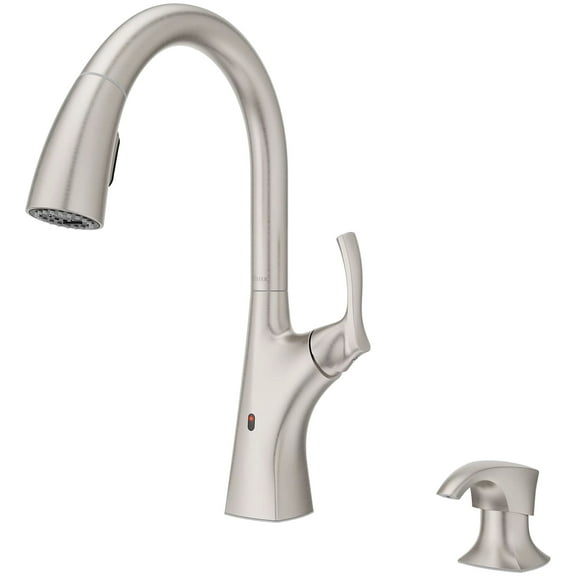 Pfister F-529-EMCGS Masey Touchless 1.8 GPM Single Hole Pull Down Kitchen Faucet - Spot