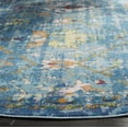 thumbnail image 3 of SAFAVIEH Aria Finola Geometric Area Rug, Blue/Multi, 6'5" x 6'5" Round, 3 of 6