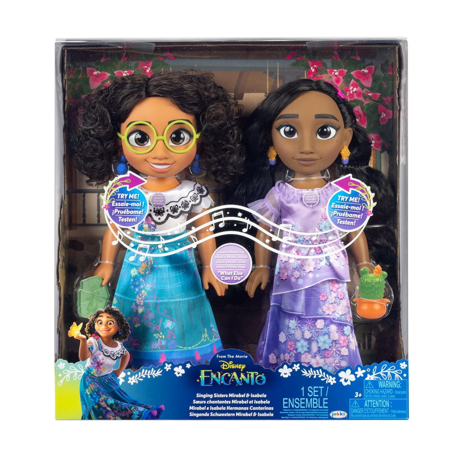 Encanto Singing Sisters Large Doll 2 Pack