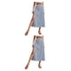 thumbnail image 3 of Qarigey larga dividida con estampado informal, elegante, bonita, para oficina, para adolescentes, ropa de primavera y verano, accesorios para Type2 NO2 Qarigey CBP583456, 3 of 6