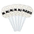thumbnail image 1 of Mavis Cupcake Picks Toppers - Set of 6 - Mutlicolored Speckles, 1 of 1