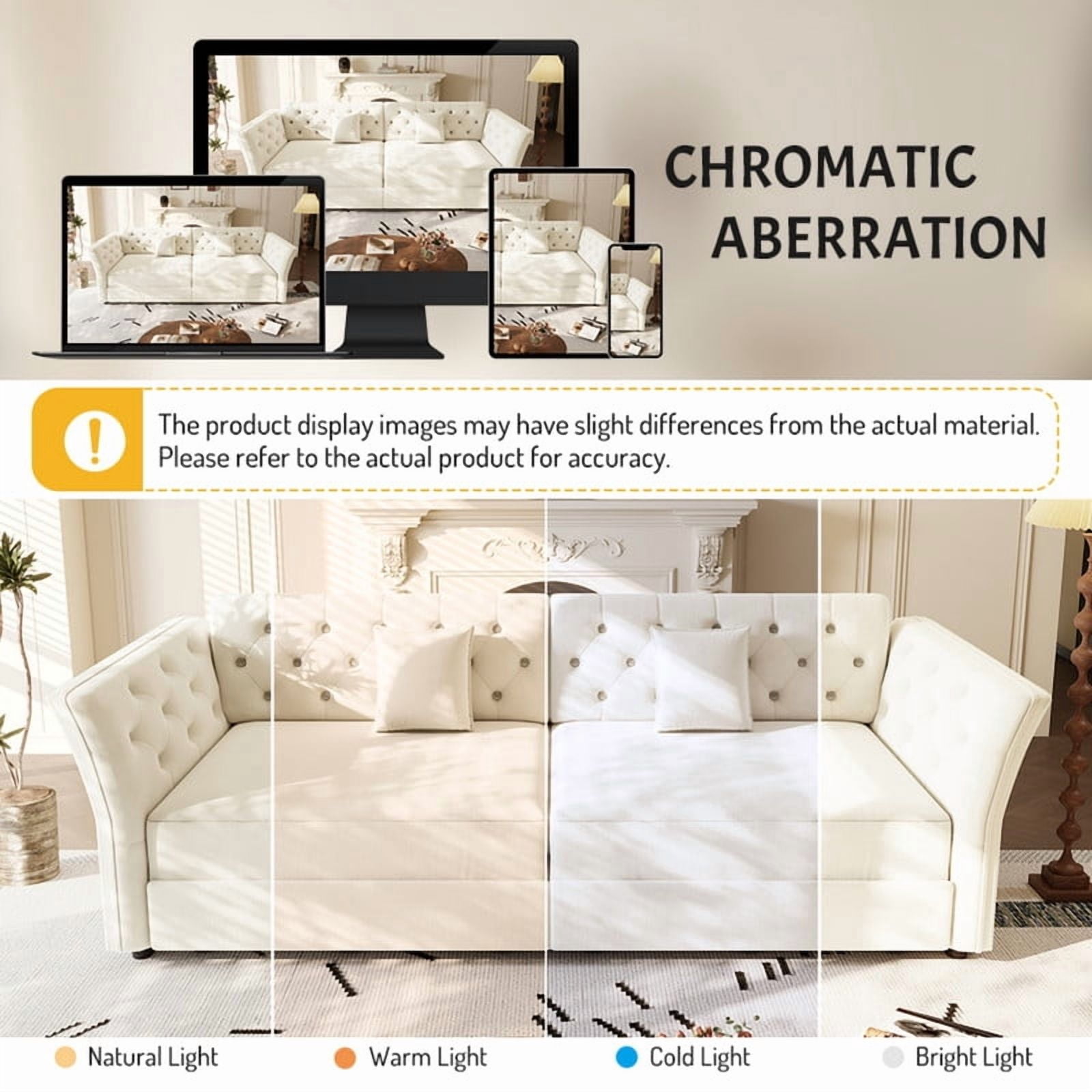 100"W Velvet Tufted 2-in-1 Pull Out Sofa Bed, Convertible Sleeper Sofa, Upholstered Oversized 4-Seater Couch