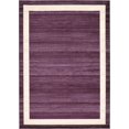 thumbnail image 1 of Unique Loom Tapis de Transition Contemporain Del Mar Collection, 8' x 11' 4", Violet/ivoire, 1 of 2